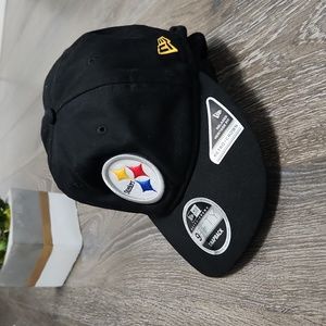 Steelers Black snapback hat